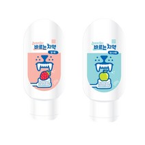 브리더 바르는치약 100g 청사과향 딸기향, 1