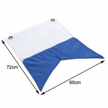 웨이크보드 서핑보드 포일 하이드로 패들 대형 다이빙 보트 플래그 배너 60X72 Cm 스노클링 사인 마커 액, 01 60x72cm