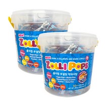 졸리팝 무설탕 막대사탕 50개입 250g 2개