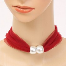 넥워머 레이스 진주 여성 목 보호 봄 여름 장식 스타일리쉬 브띠 스카프 개성 풀오버 후드 솔리드 무지 3000806956