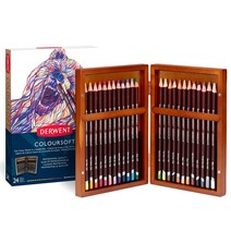동아측기 [더웬트] 칼라소프트 우든박스(COLOURSOFT WOODEN BOX) 24색
