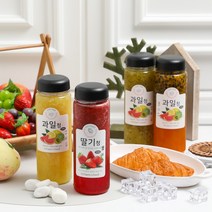 농부가 직접 만든 수제 과일청 500g 골라담기(딸기/패션후르츠/자몽/레몬/키위레몬), 키위레몬청 500g