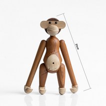 창의적 소품 저단 원숭이 덴마크 나무 인형 거실 북유럽 홈 소프트 장식 벽면 걸이-40145, 옵션09