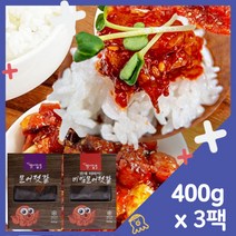 속초 특허받은 저염 문어 젓갈 400g+비빔 문어 젓갈 400g x 3팩, 02. 저염 비빔 문어 젓갈 400g x 3팩