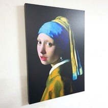 인테리어캔버스액자 베르메르_진주귀걸이를한소녀 A2(420x594x30mm)