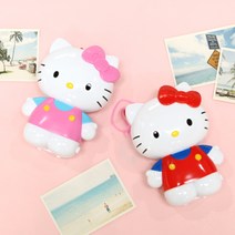 10000키티 휴대용 날개없는 선풍기/귀여운미니선풍기 키티선풍기 날개없는선풍기, 레드, 레드