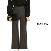 KARRA (77까지)체크스판부츠컷슬랙스_KB1WPT004A