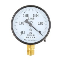 압력게이지 진공 음압 수압 기압계 오일 압력 측정, -0.1+0.15MPa진공