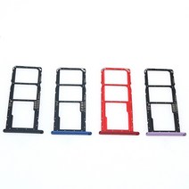 ZIMO 화웨이 아너 8X SIM SD 카드 트레이 홀더 마이크로 슬롯 소켓 어댑터, [03] blue