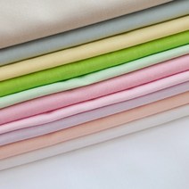 면 무지 60수 원단 10색상 단품 2사이즈 인형옷만들기 원피스원단 연습용 자투리원단, 라일락