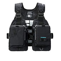 시마노 (SHIMANO) 라이프 재킷 플로팅 베스트 VF-068T 프리 사이즈 블랙