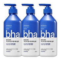 더마앤모어 BHA 바하 엑스트라 쿨 비듬 케어 샴푸 비듬두피용 x 3개