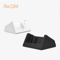 리큐엠 고속무선보조배터리 도킹스테이션 QDS100, 블랙