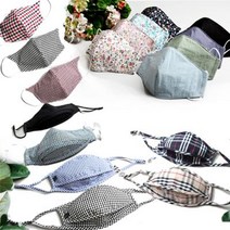 아트박스/더로라 [더로라]와이어 패션 마스크 - 필터교체형 린넨마스크 ACC2020_F, 34 썸머 인디핑크 3단, 색상