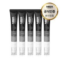 MBA 탈모완화 새치개선 두피 집중케어 모발아 더마 스칼프 인텐시브 블랙턴 앤 프로틴 단백질앰플 20ml (두피전용), 5개