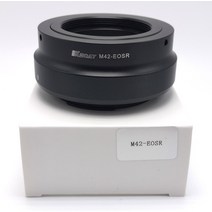 M42-RF M42-EOSR 렌즈 마운트 어댑터 링 M42 42mm Praktica/Pentax 스레드 및 CANON 호환 EOS R 카메라 바, 한개옵션0