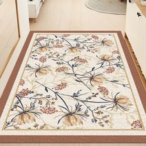 폴라도레 코일 현관매트 출입구 베란다 발판 대형 매트, 3.120x140cm, 09.야생화