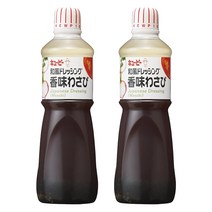 큐피 일본식 와사비 드레싱 대용량 1L 1+1
