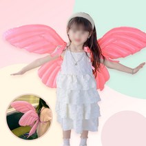 [파티지] 데코나비 모조나비 나비풍선 나비스티커, B_E_요정나비 날개풍선_핑크