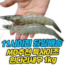 (당일작업) 신안 국내산 새우 대하 활새우 생물 흰다리새우 대하새우 왕새우 대하구이용 생새우 대하소금구이 대하제철 새우소금구이 새우장만들기 양식새우, 1개, 1kg