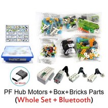 새로운 하이테크 부품 WeDo 로보틱스 건설 코어 세트 빌딩 블록 30 교육용 DIY 완구와 호환 가능 45300, CP00058-SetA