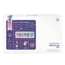 튼튼쑥쑥 닥터키랩틴 / 성장기 청소년 집중케어 어린이 초등학생 중학생 성장기영양제 녹용 홍삼까지 한번에, 120포, 2박스+7일박스 1개, 20ml