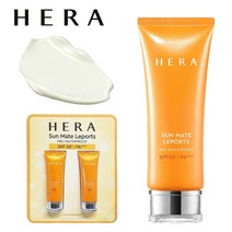 HERA 헤라 선크림 레포츠 70ml SPF50/PA++++ 운동용 썬크림 선블록 썬블럭 자외선 차단제, 헤라 선크림 레포츠(SPF50 PA++++) 70ml