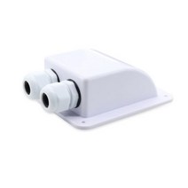 소형카라반 캐러밴 태양열 자동차 정션 박스 캠핑카 액세서리 지붕 와이어 엔트리 태양광 케이블 모터홈 RV 156531, CHINA, Double hole