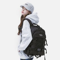 가방팝 데이라이프 더블 스트링 백팩 (블랙)