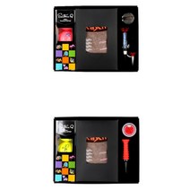 세인트나인 3구 칼라골프공 양말세트 선물용 홀인원기념 골프공선물 비거리, 경사수평볼마커, 베이직싱글스프링골프티