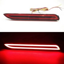 1 쌍 자동차 LED 후면 범퍼 리플렉터 브레이크 라이트 램프 Lexus IS-F GX470 RX300 도요타/캠리/RAV4/시에나/벤자/Reiz/Innova, [01] Model A, [02] 3 Functions