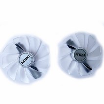 CF1015H12D FD10015M12D RX580 ETH 냉각 팬 GPU 사파이어 RX470 RX590 RX480 RX570 니트로 특수 2 개, [01] 2개