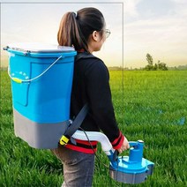 원터치 비료 주입기 퇴비 뿌리기 배낭형 거름 살포기, 25L 휘슬 헤드(상위 모델)8A