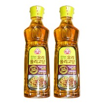 오뚜기 요리올리고당 700g 2개 쌀엿 설탕 물엿 요리당