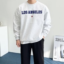 데일트 LA 남자 오버핏 프린팅 맨투맨