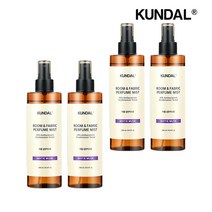 쿤달 퍼퓸 룸 앤 패브릭 섬유탈취제 300ml x4개, 03) 일랑일랑 300ml x4개