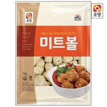 대한민국장사꾼 사조오양 미트볼 1kg, 2개