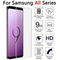 삼성 호환 노트 8 9 S9 S8 Plus S7 S6 엣지 강화 유리 화면 보호기 갤럭시 S 7 6 Note9 Note8 보호 케이스, [02] Black, [07] S9