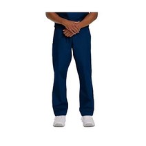 Landau 스크럽존 남녀공용 릴랙스핏 2포켓 드로스트링 카고 스크럽 팬츠 85221, Navy, Navy