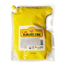 오뚜기 오쉐프 허니머스터드 드레싱, 2kg, 1개