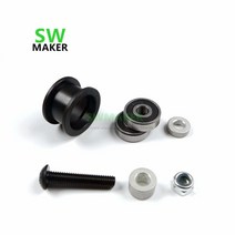 필요한 Openbuilds V-슬롯 레일 OX CNCV 슬롯 H 휠용 아이들러 풀리 휠 키트 1 세트, [01] 6mm Spacer, 01 6mm Spacer