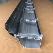 처마물받이 빗물받이 배수 도랑, 80x60 1.2 두꺼운 빗물 파이프 알루미늄 합