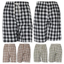 남녀공용 방콕룩 순면 체크 밴딩 반바지 여름츄리닝