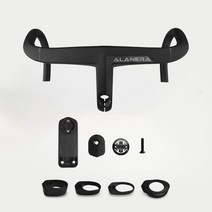 ALANERA 데칼 카본 로드 핸들바 초경량 통합 28.6mm 포크 스티어용 스페이서 포함, 08 400 110