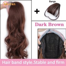 가발수선 가발회사 땋기붙임머리 가발업체 엘사가발 남자장발가발 백발 연습용통가발 인스타셀럽 가발사이트 이미지변신 덧가발 항암가발 MEIFAN 합성 U 자형 하프 헤드 가발 151, at54-2-33, 1-협동사