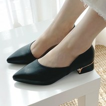 바이로쏘 사이드 오픈 드레스 플랫슈즈 여성단화 RZ199