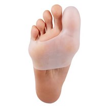 앞꿈치 패드 발바닥 보호대 구두 쿠션 새로운 패션 발 관리 도구 외반증 완화 교정기 엄지 및 Bunions 케어 앞발 발가락 분리기 1 쌍