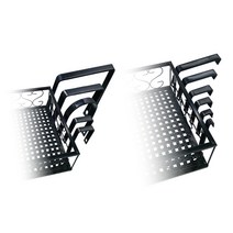 모칸도 베란다용 화분걸이 고리 + 창틀용 화분걸이 고리 낱개 상품, 베란다용 길이조절 고리, 조절 3.2~7.2cm, 화이트