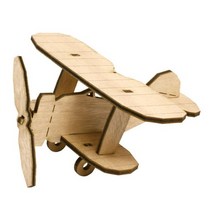 아기 목재 입체퍼즐 - 영공방 아기 복엽기