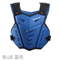 안전보호 보호장비 척추보호 라이더 오토바이 전신, 프리사이즈, 블루